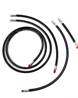 Double Tank & Stage Hose Kit consists of Reg 84″, 22″,  SPG 24″, 6″